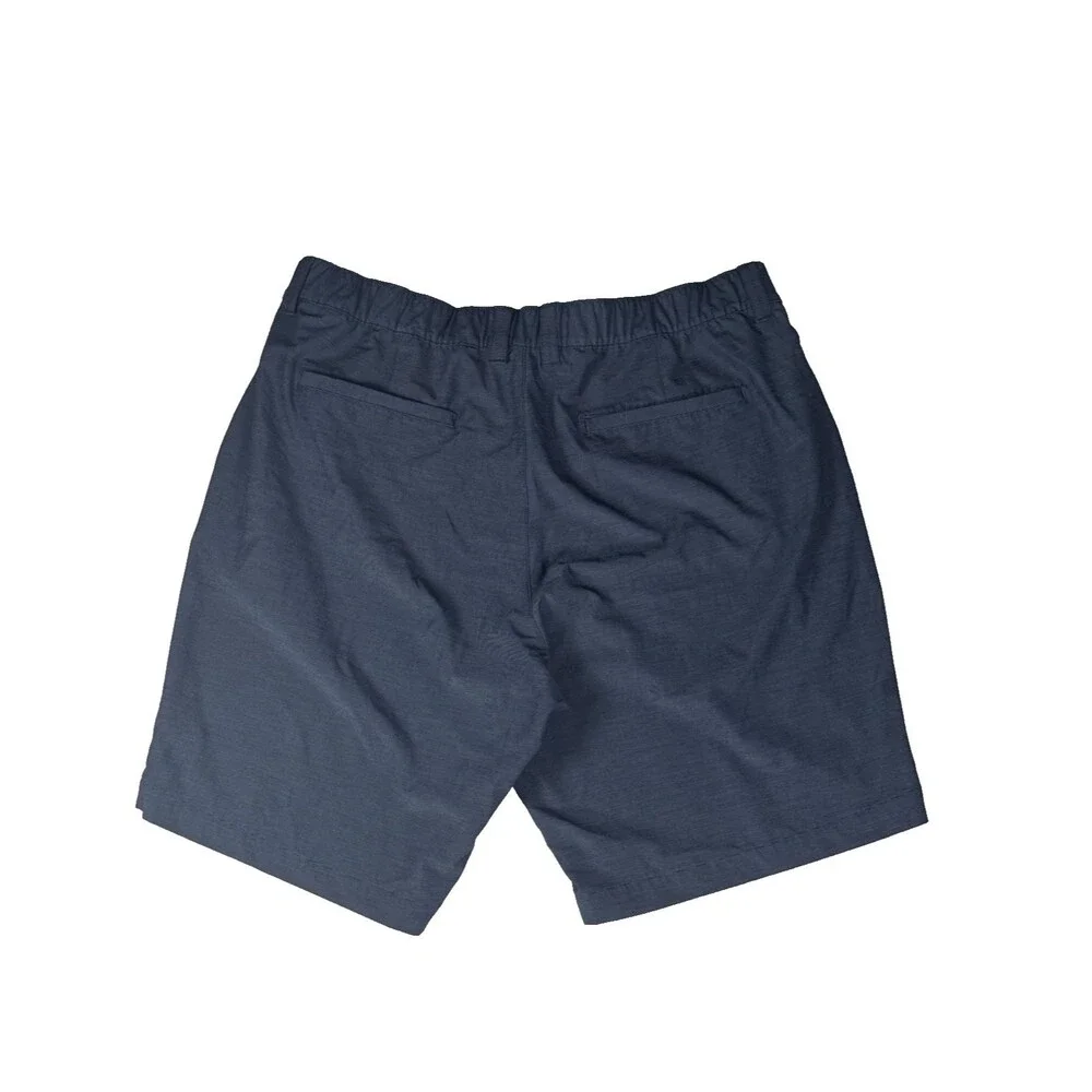 Banana Republic Mens Core Temp Shorts 38 Gray Performance Tech Chino Golf Resort